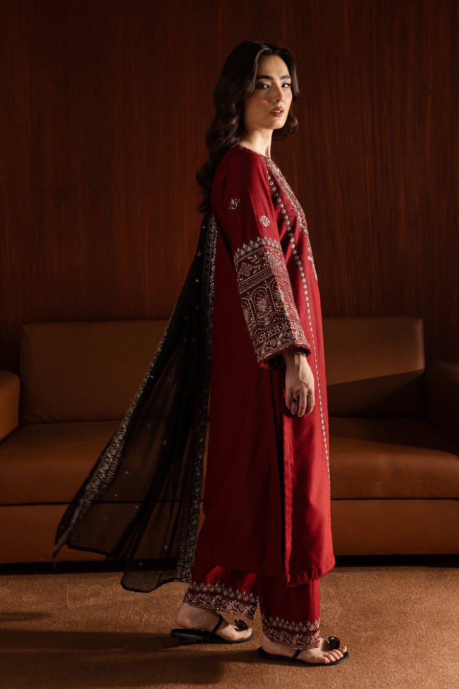 Emerald PRET  3PC - Embroidered