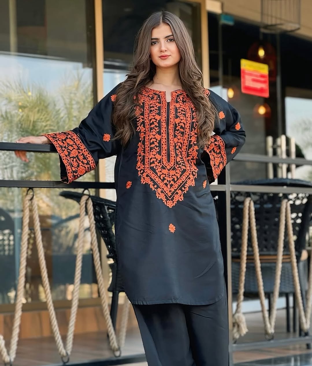 Luxury Embroider 2 piece stitch