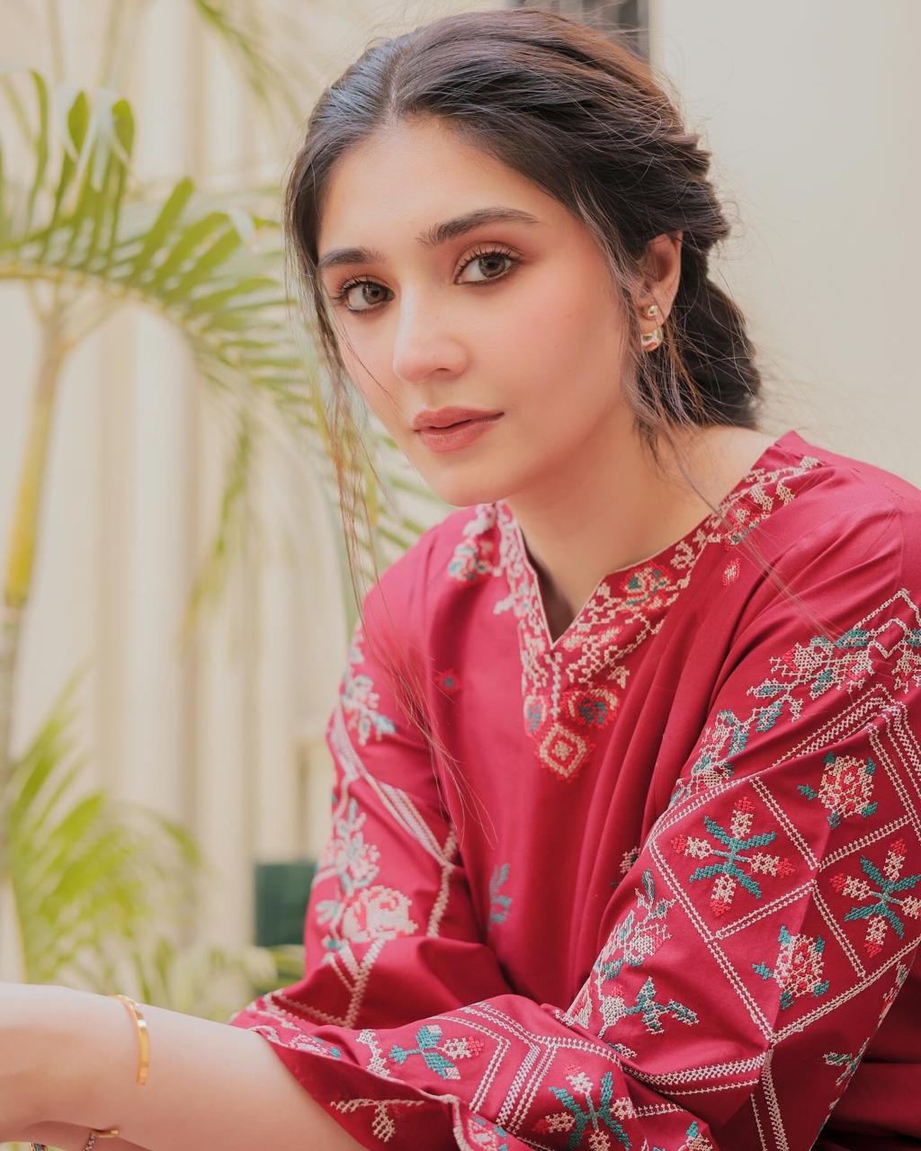 RUBY FARSHI SHALWA EMBROIDED 2 PC