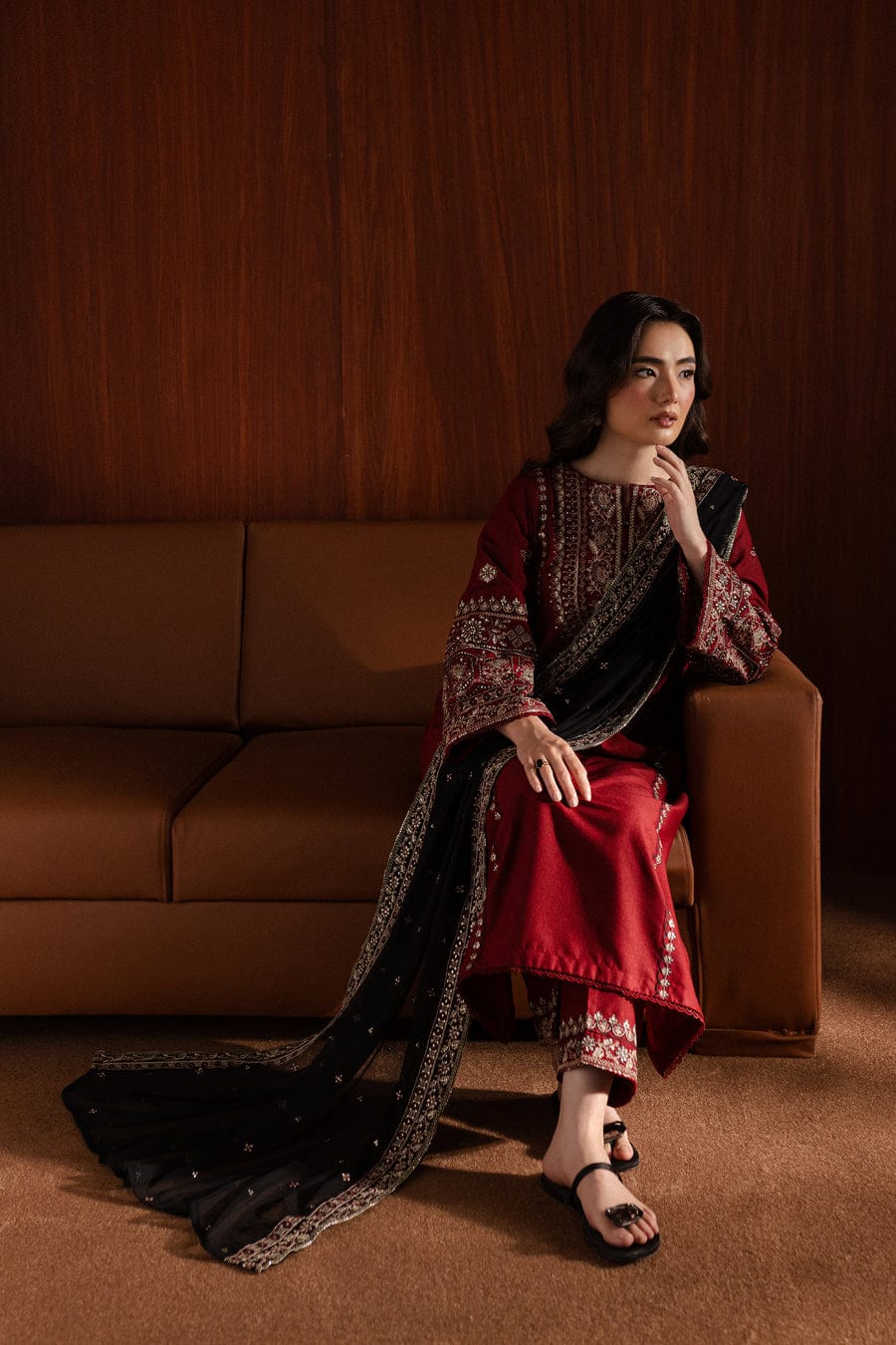 Emerald PRET  3PC - Embroidered