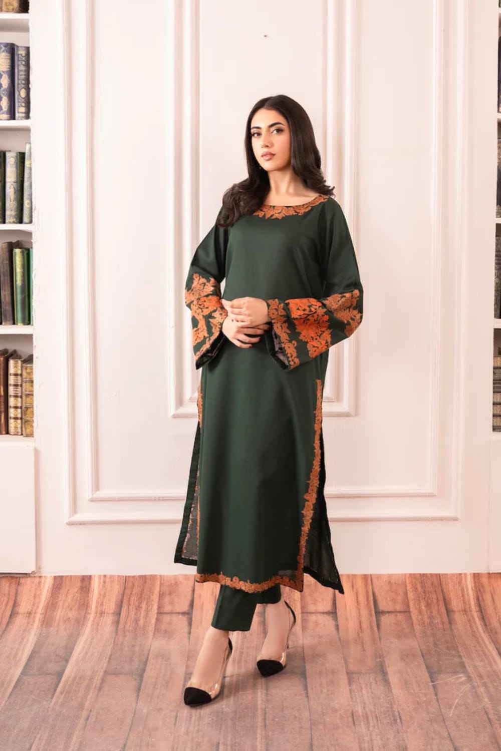 Omal LONG LENGHT EMBROIDERY 2PC