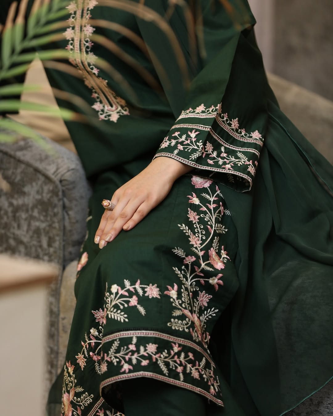 Muskan Embroidery long length