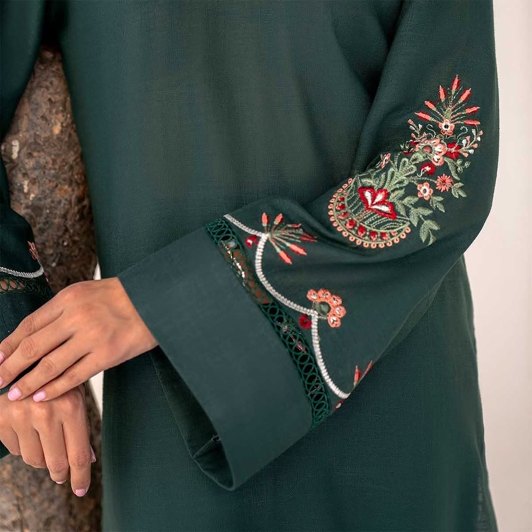 HANA EMBROIDED LONG LENGTH