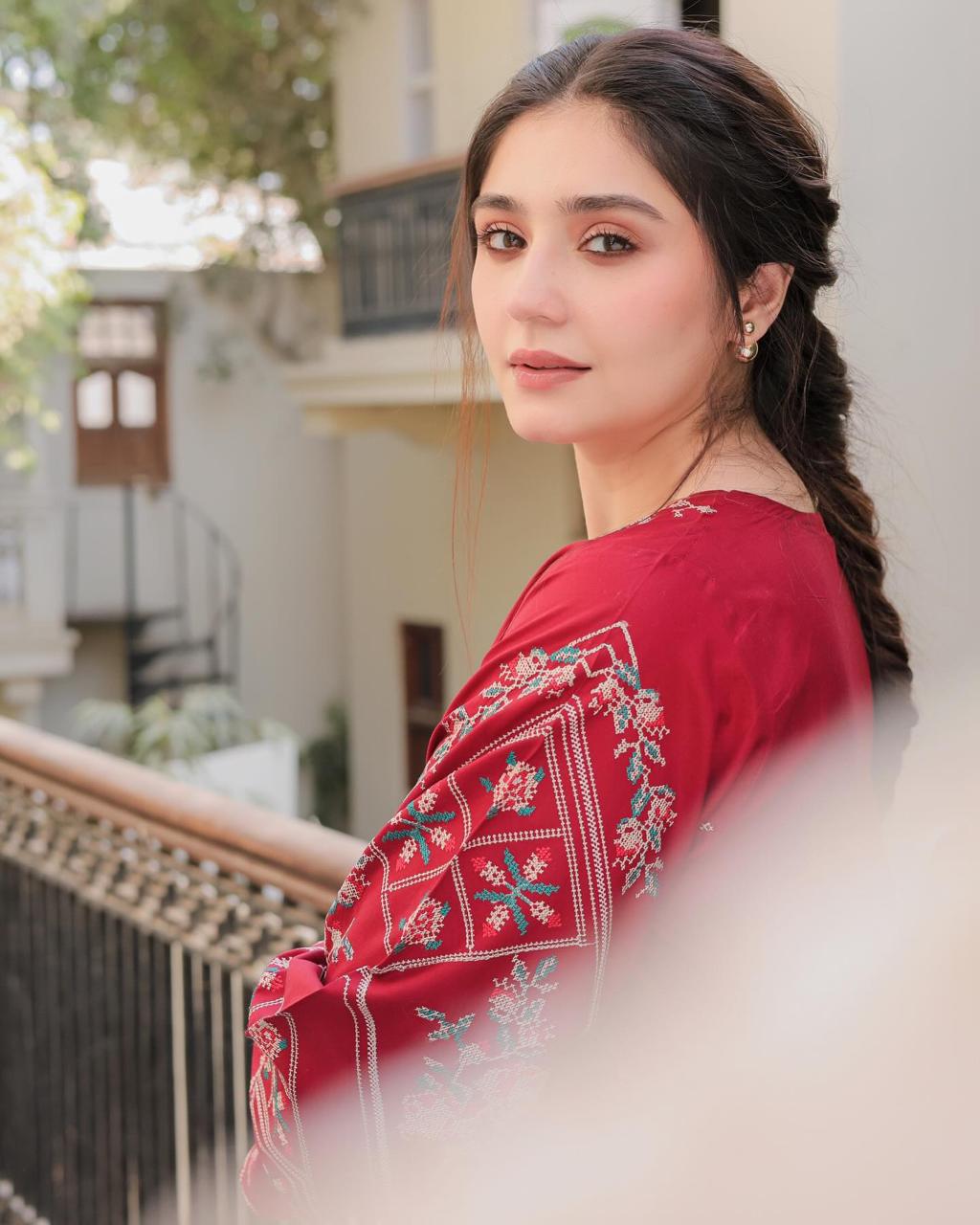 RUBY FARSHI SHALWA EMBROIDED 2 PC