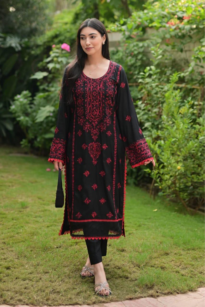 Glaze Embroided 2 pc