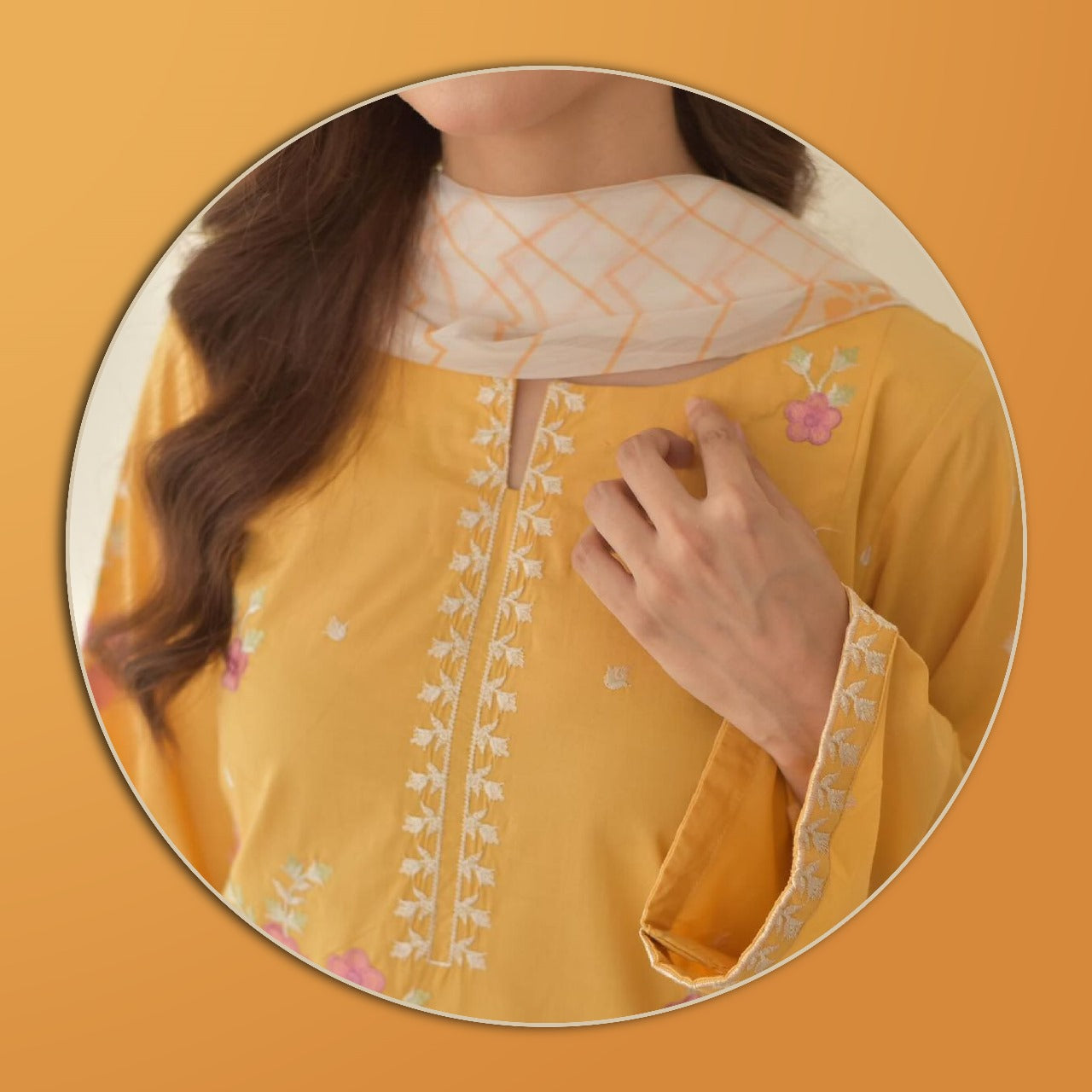 CORNISH EMBROIDED 3 PC