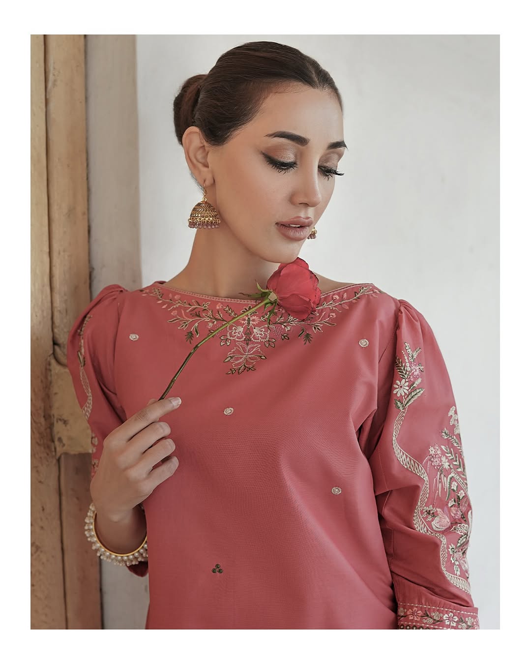 MILAN FARSHI SHALWA EMBROIDED 2 PC