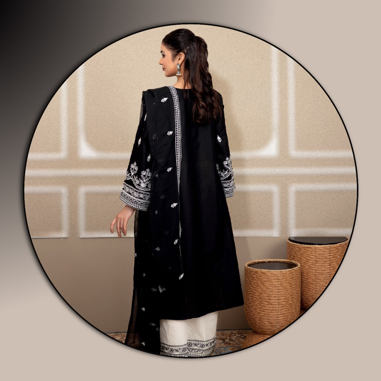 GREACE EMBROIDED 3 PC