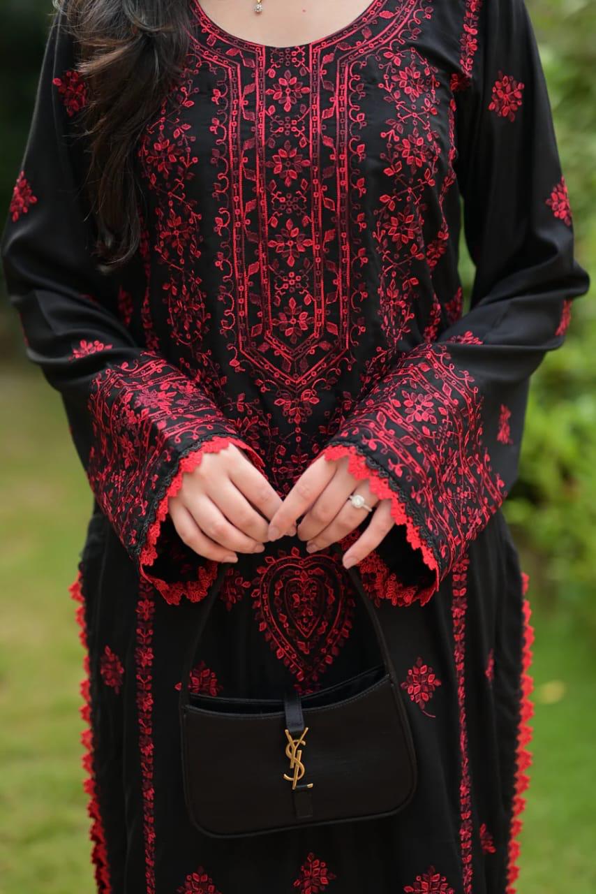 Glaze Embroided 2 pc