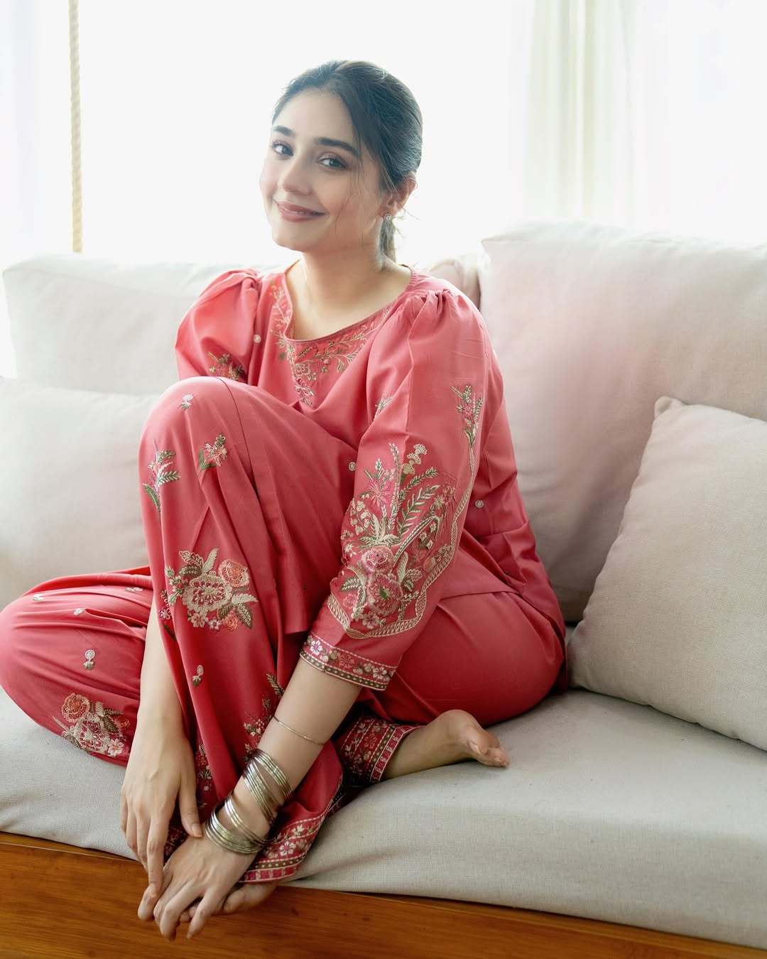 MILAN FARSHI SHALWA EMBROIDED 2 PC